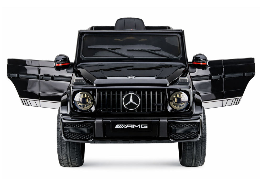 Elektrické auto Mercedes AMG G 63 černé lakované pro děti