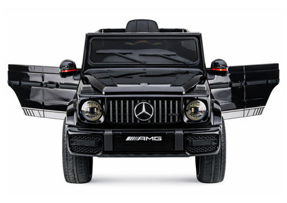 Elektrické auto Mercedes AMG G 63 černé lakované pro děti