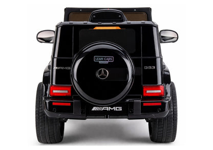 Elektrické auto Mercedes AMG G 63 černé lakované pro děti