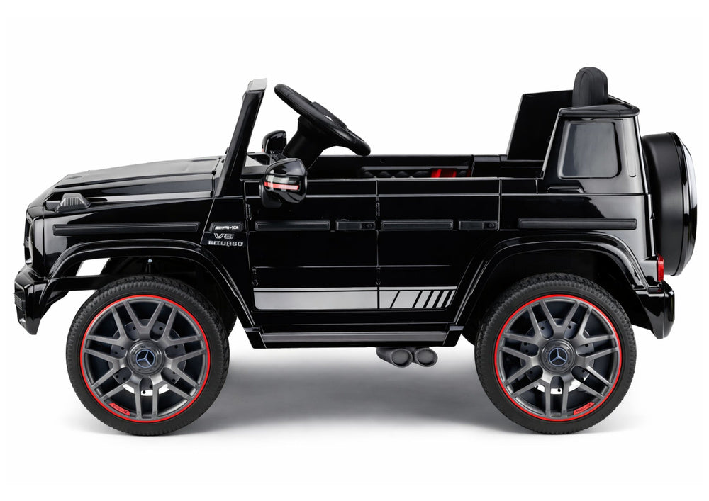 Elektrické auto Mercedes AMG G 63 černé lakované pro děti
