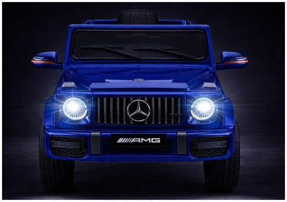 Elektrické auto Mercedes AMG G 63 lakované modré pro děti
