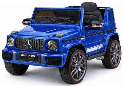 Elektrické auto Mercedes AMG G 63 lakované modré pro děti