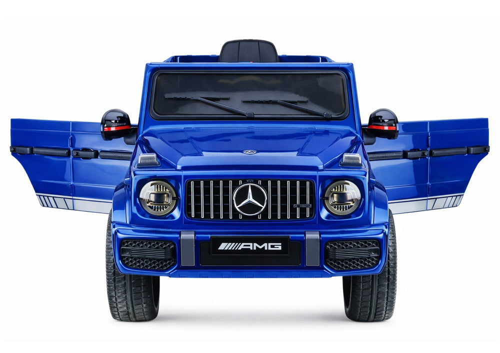 Elektrické auto Mercedes AMG G 63 lakované modré pro děti