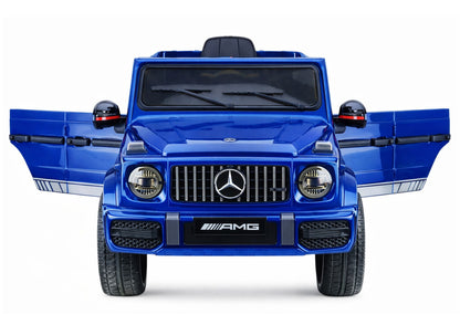 Elektrické auto Mercedes AMG G 63 lakované modré pro děti