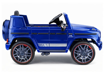 Elektrické auto Mercedes AMG G 63 lakované modré pro děti