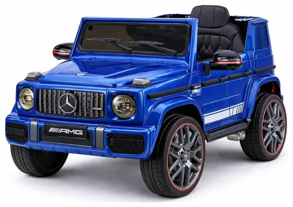 Elektrické auto Mercedes AMG G 63 lakované modré pro děti