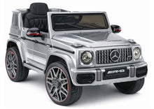 Elektrické auto Mercedes AMG G 63 stříbrné pro děti – 12V