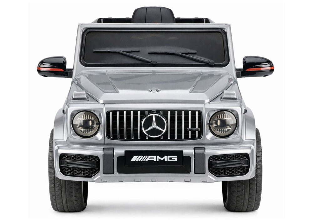 Elektrické auto Mercedes AMG G 63 stříbrné pro děti – 12V