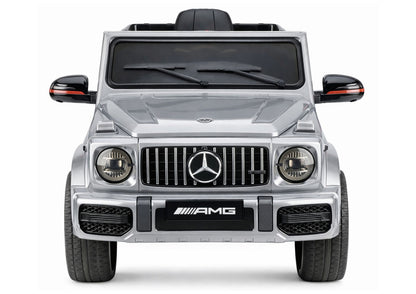 Elektrické auto Mercedes AMG G 63 stříbrné pro děti – 12V