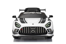 Elektrické auto Mercedes AMG GT3 s akumulátorem bílé