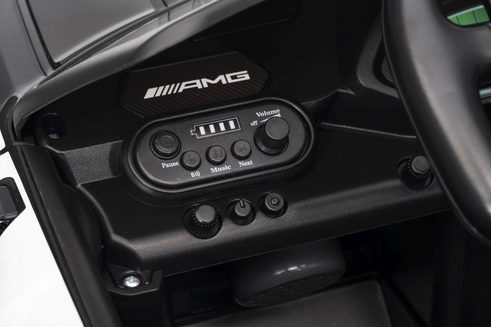 Elektrické auto Mercedes AMG GT3 s akumulátorem černé