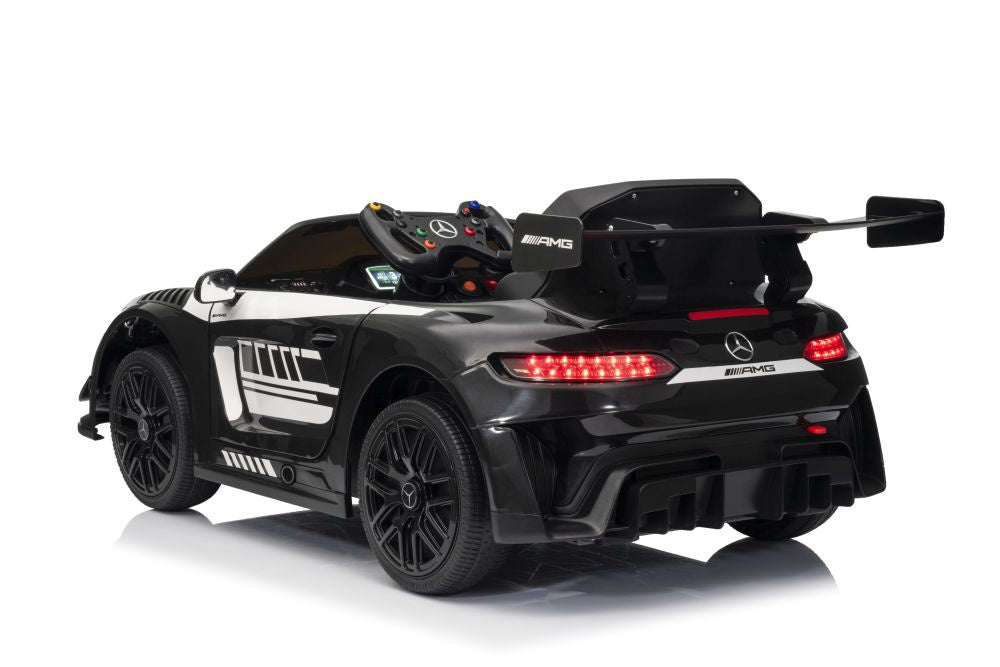 Elektrické auto Mercedes AMG GT3 s akumulátorem černé