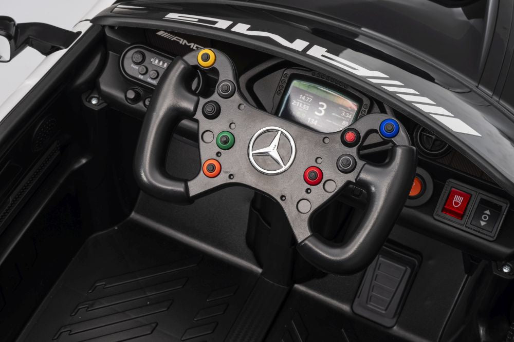 Elektrické auto Mercedes AMG GT3 s akumulátorem černé
