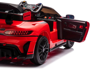 Elektrické auto Mercedes AMG GT3 s akumulátorem červené