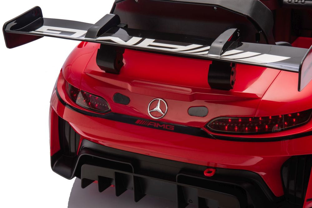 Elektrické auto Mercedes AMG GT3 s akumulátorem červené