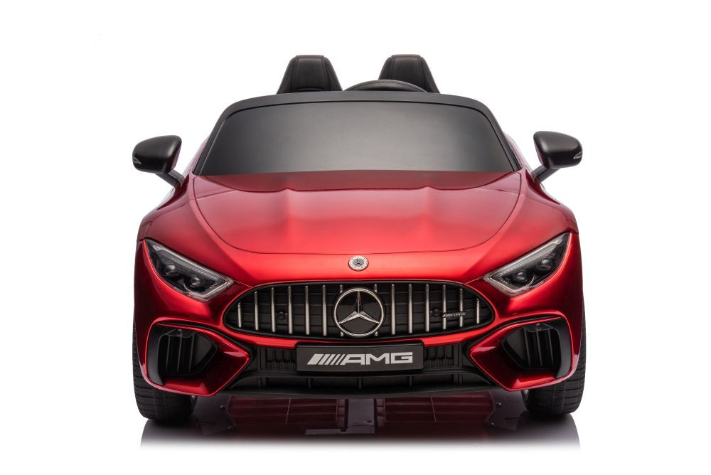 Elektrické auto Mercedes AMG SL63 – lakovaná karoserie | červené