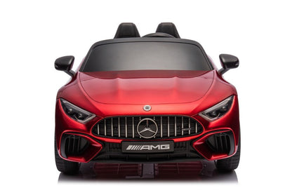 Elektrické auto Mercedes AMG SL63 – lakovaná karoserie | červené