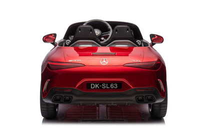 Elektrické auto Mercedes AMG SL63 – lakovaná karoserie | červené