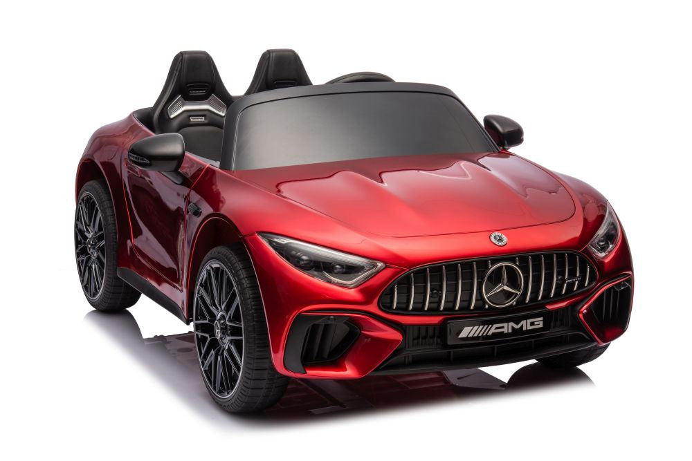 Elektrické auto Mercedes AMG SL63 – lakovaná karoserie | červené