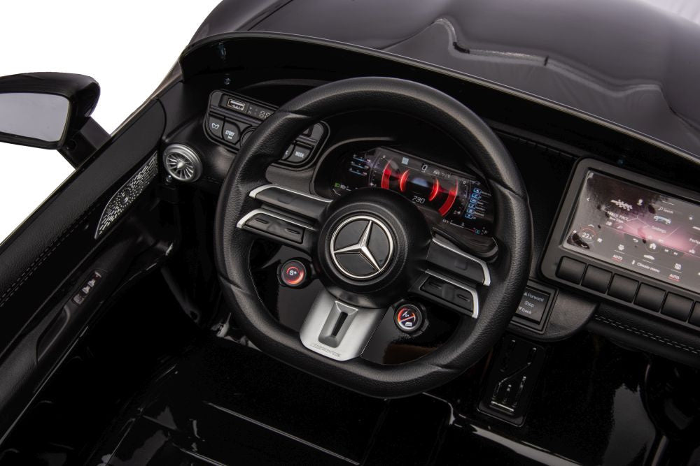 Elektrické auto Mercedes AMG SL63 – na akumulátor | černé
