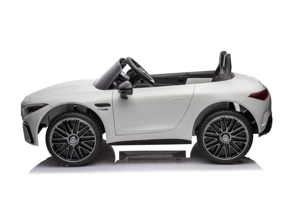 Elektrické auto Mercedes AMG SL63 – s akumulátorem | bílé