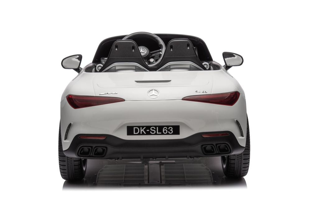 Elektrické auto Mercedes AMG SL63 – s akumulátorem | bílé