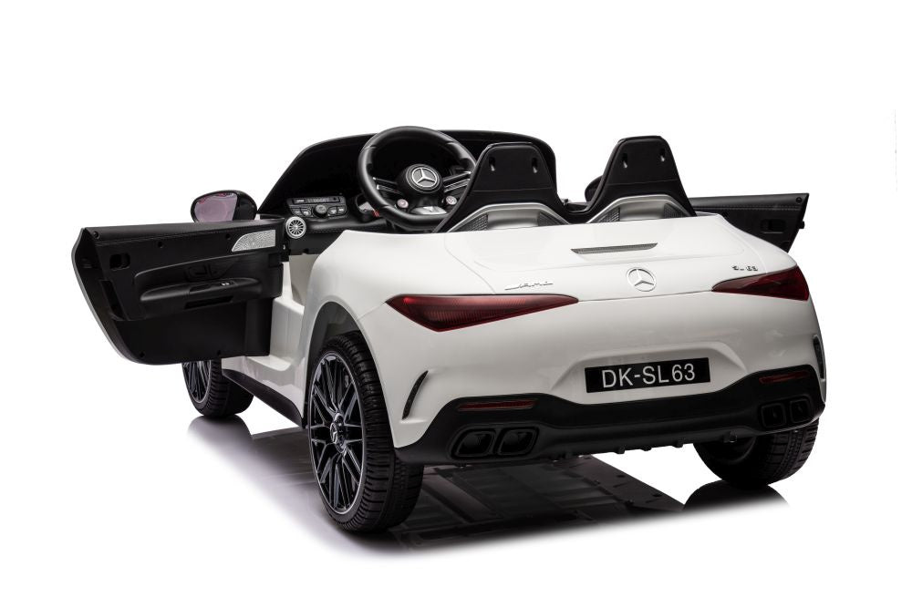 Elektrické auto Mercedes AMG SL63 – s akumulátorem | bílé