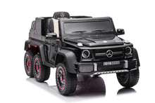 Elektrické auto Mercedes Benz G63 6X6 černé