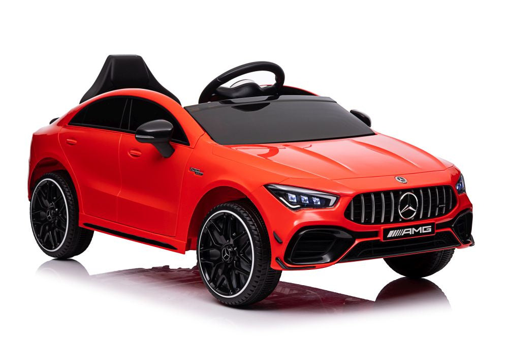Elektrické auto Mercedes CLA 45s AMG 4x4 červené