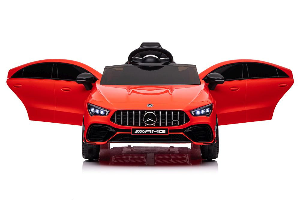 Elektrické auto Mercedes CLA 45s AMG 4x4 červené