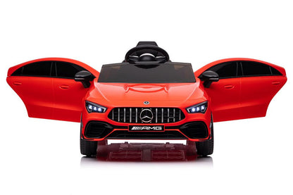 Elektrické auto Mercedes CLA 45s AMG 4x4 červené