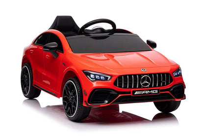 Elektrické auto Mercedes CLA 45s AMG 4x4 červené