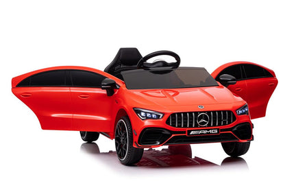 Elektrické auto Mercedes CLA 45s AMG 4x4 červené