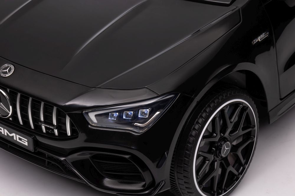 Elektrické auto Mercedes CLA 45s AMG lakované 4x4 černé