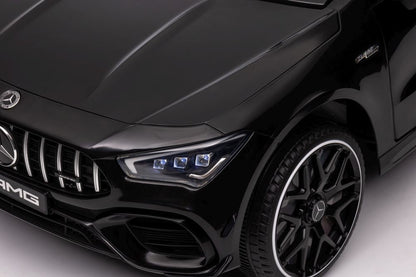 Elektrické auto Mercedes CLA 45s AMG lakované 4x4 černé