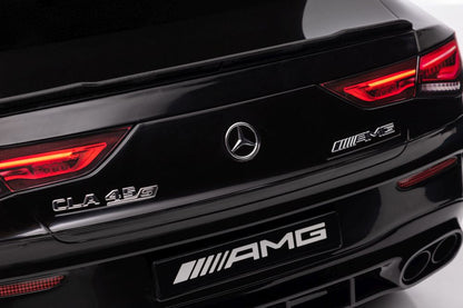 Elektrické auto Mercedes CLA 45s AMG lakované 4x4 černé