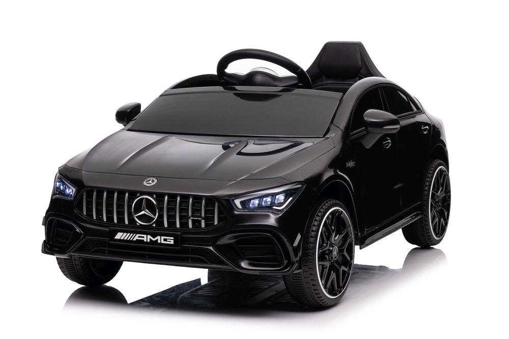 Elektrické auto Mercedes CLA 45s AMG lakované 4x4 černé