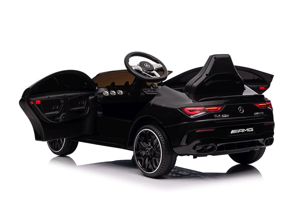 Elektrické auto Mercedes CLA 45s AMG lakované 4x4 černé