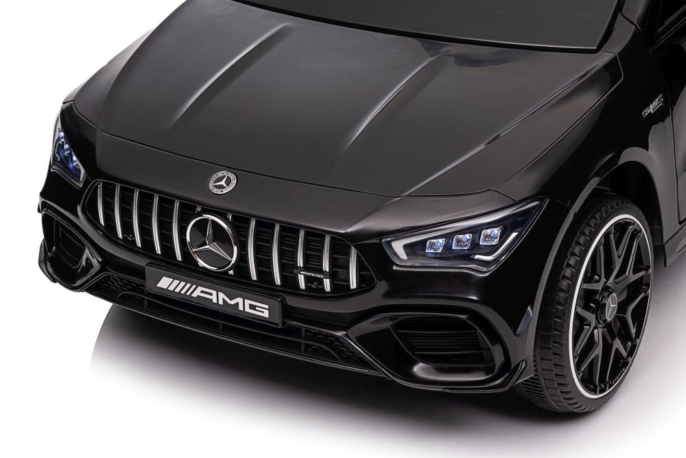Elektrické auto Mercedes CLA 45s AMG lakované 4x4 černé