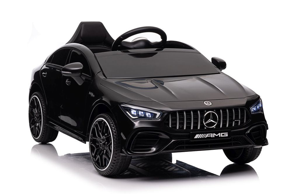 Elektrické auto Mercedes CLA 45s AMG lakované 4x4 černé