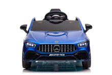 Elektrické auto Mercedes CLA 45s AMG lakované 4x4 modré