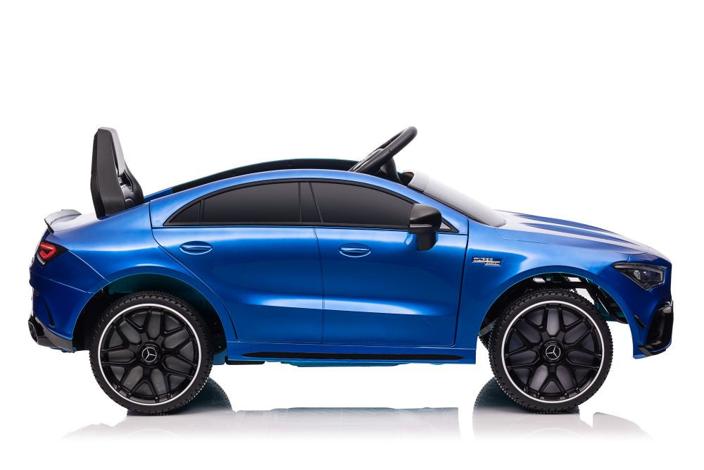 Elektrické auto Mercedes CLA 45s AMG lakované 4x4 modré