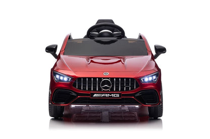 Elektrické auto Mercedes CLA 45s AMG lakované červené 4x4