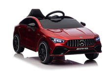Elektrické auto Mercedes CLA 45s AMG lakované červené 4x4
