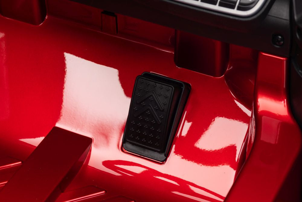 Elektrické auto Mercedes CLA 45s AMG lakované červené 4x4