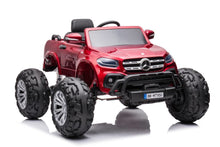 Elektrické auto Mercedes DK MT950 4x4 lakované červené