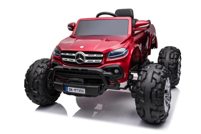 Elektrické auto Mercedes DK MT950 4x4 lakované červené