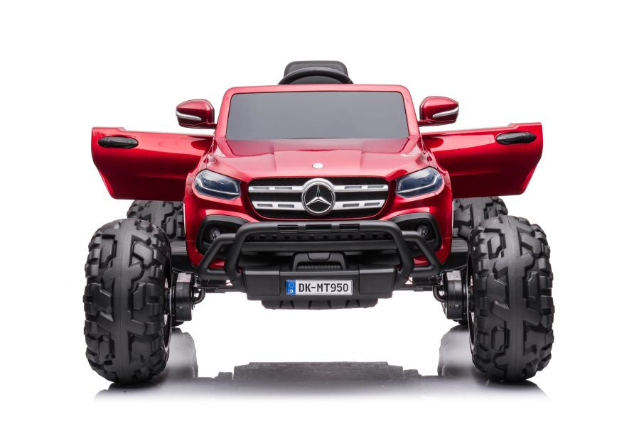 Elektrické auto Mercedes DK MT950 4x4 lakované červené