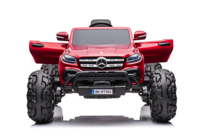 Elektrické auto Mercedes DK MT950 4x4 lakované červené