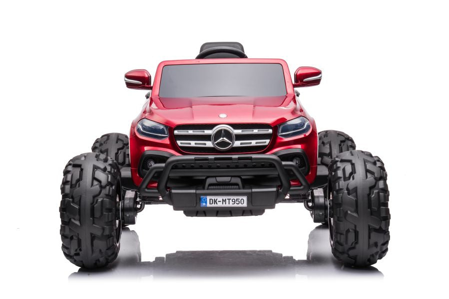 Elektrické auto Mercedes DK MT950 4x4 lakované červené